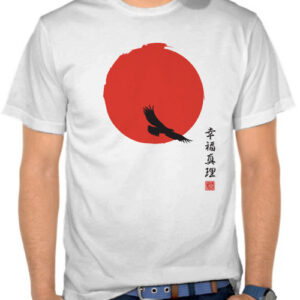 Kaos Japan Flag Art 2